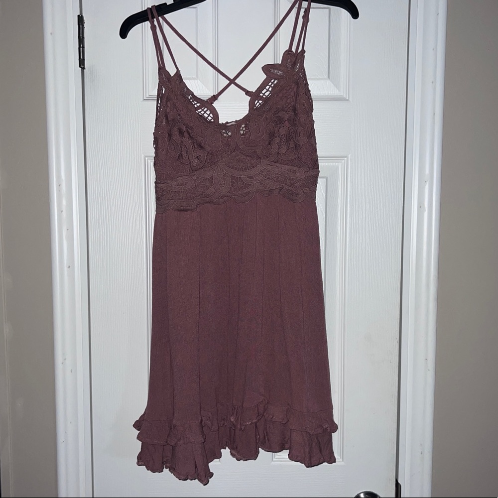 Lace Mini Dress